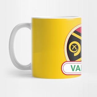 Vanuatu Country Badge - Vanuatu Flag Mug